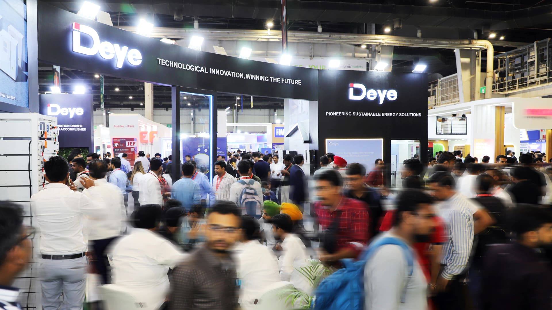 Deye Brings Unmatched Innovation to the Forefront at Renewable Energy India Expo 2024